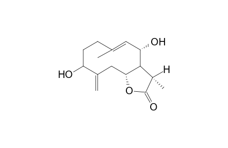 3.beta.,8.alpha.-Dihydroxy-6.beta.H, 7.alpha.H,11.beta.H-germacran-4(14),9(10)-dien-6,12-olide