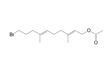 Acetic acid, 10-bromo-3,7-dimethyl-deca-2,6-dienyl ester