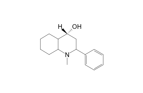 (4R)-1-methyl-2-phenyldecahydroquinolin-4-ol