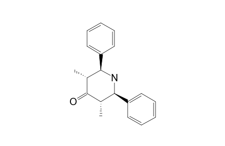 CIS-2,6-DIPHENYL-3,5-DIMETHYL-4-PIPERIDONE