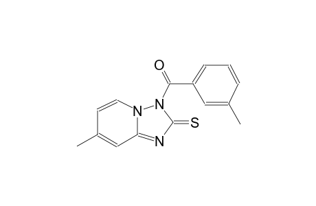 (7-Methyl-2-thioxo-2H-[1,2,4]triazolo[1,5-a]pyridin-3-yl)-m-tolyl-methanone