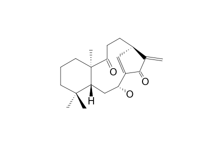 RABDOUMBROSANIN;ENT-8,9-SECO-7-ALPHA-HYDROXYKAURA-8(14),16-DIEN-9,15-DIONE