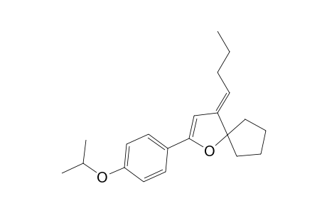 (E/Z)-4-Butylidene-2-(4-isopropoxyphenyl)-1-oxaspiro[4.4]non-2-one