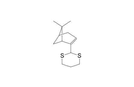 2-(1',3'-Dithiacyclohex-2'-yl)-7,7-dimethyltricyclo[3.1.1]hept-2-ene