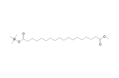 Octadecanedioic acid, methyl (trimethylsilyl) ester