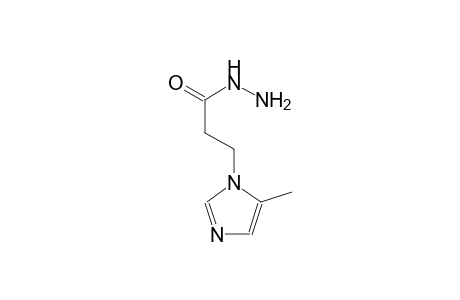 1H-imidazole-1-propanoic acid, 5-methyl-, hydrazide