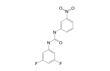 N-(3,5-DIFLUOROPHENYL)-N'-(3-NITROPHENYL)-UREA