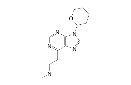 6-[2-(METHYLAMINO)-ETHYL]-9-(TETRAHYDROPYRAN-2-YL)-PURINE