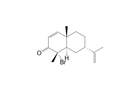 4-ALPHA-BROMO-7-BETA-H-EUDESMA-1,11-DIEN-3-ONE