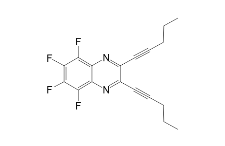 5,6,7,8-TETRAFLUORO-2,3-DIPENT-1-YNYLQUINOXALINE