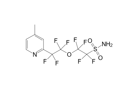 1,1,2,2-Tetrafluoro-2-(1,1,2,2-tetrafluoro-2-(4-methyl-2-pyridyl)ethoxy)ethanesulfonylimide