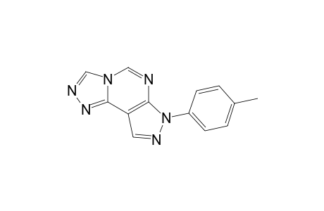 7-PARA-TOLYL-7H-PYRAZOLO-[4,3-E]-[1,2,4]-TRIAZOLO-[4,3-C]-PYRIMIDINE