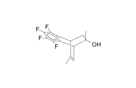 5-EXO-HYDROXY-5,7-DIMETHYL-2,3-TETRAFLUOROBENZOBICYCLO[2.2.2]OCTA-2,7-DIENE