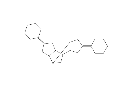 TETRACYCLO[7.3.0.1E2,8.0E3,7]TRIDECANE, 5,11-BIS(CYCLOHEXYLIDENE)-