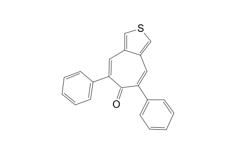 5,7-DIPHENYL-6H-CYCLOHEPTA[c]THIOPHEN-6-ONE