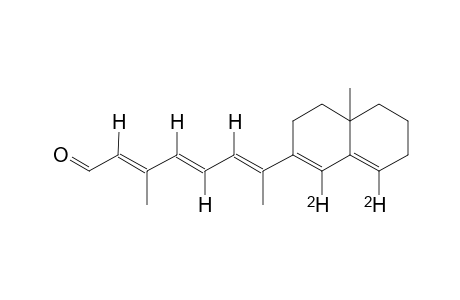 (5,7-D2)-(ALL-E)-5-DEMETHYL-8,16-METHANORETINAL