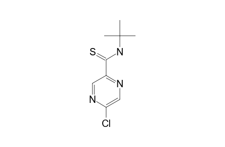 5-CHLORO-2-N-TERT.-BUTYLPYRAZINETHIOCARBOXAMIDE