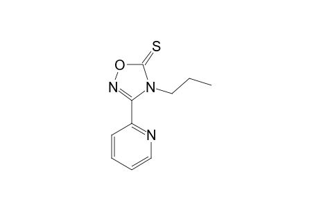 4-PROPYL-3-(2-PYRIDYL)-1,2,4-OXADIAZOLE-5(4H)-THIONE