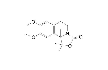 oxazolo[4,3-a]isoquinolin-3-one, 1,5,6,10b-tetrahydro-8,9-dimethoxy-1,1,10b-trimethyl-