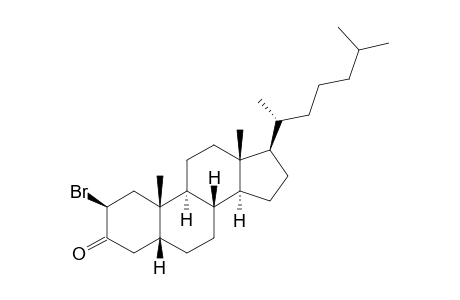 2-BETA-BROMO-5-BETA-CHOLESTAN-3-ONE