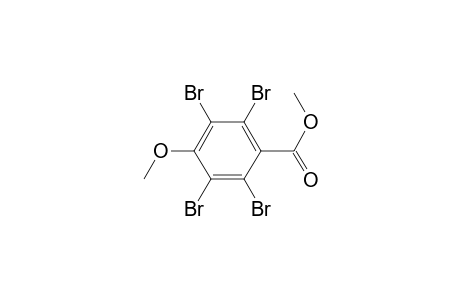 Benzoic acid, 2,3,5,6-tetrabromo-4-methoxy-, methyl ester