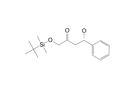 (-)-(S)-4-HYDROXY-1-[(1,1-DIMETHYLETHYL)-DIMETHYLSILYLOXY]-4-PHENYL-2-BUTANONE