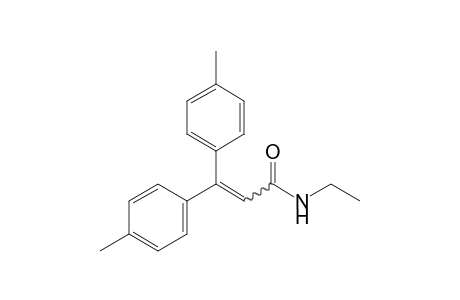 N-methyl-3,3-di-p-tolylacrylamide