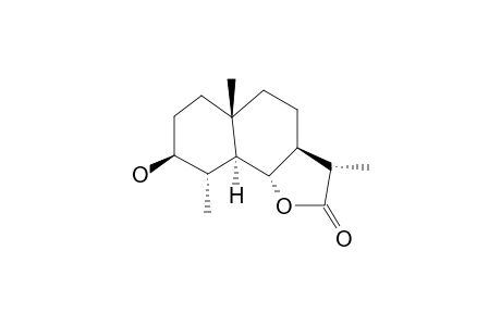 4-beta-H,5-alpha-H,11-beta-H-EUDESMAN-12,6-alpha-OLIDE,3-beta-HYDROXY