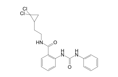 2-{[2-(2,2-dichlorocyclopropyl)ethyl]carbamoyl}carbanilide