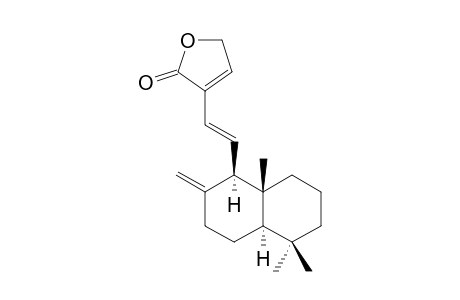 VILLOSIN;LABDA-8(17),11,13-TRIEN-16-OIC-LACTONE