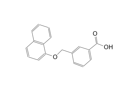 3-[(1-naphthyloxy)methyl]benzoic acid