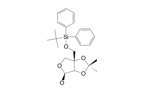 3'-O-TERT.-BUTYLDIPHENYLSILYL-2,3-O-ISOPROPYLIDENE-D-APIO-D-FURANOSE;ISOMER-BETA