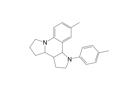 10-METHYL-1-P-TOLYL-2,3,3A,3B,4,5,6,11B-OCTAHYDRO-1H-DIPYRROLO-[1,2-A:3',2'-C]-QUINOLINE;MAJOR