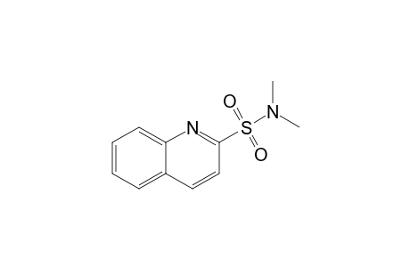 2-(N,N-DIMETHYLSULFAMOYL)-QUINOLINE