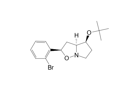 (ENDO-SYN)-(2R,3AS,4S)-2-(2-BROMOPHENYL)-4-(TERT.-BUTOXY)-HEXAHYDRO-PYRROLO-[1,2-B]-ISOXAZOLE