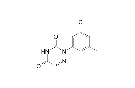 2-(5-chloro-m-tolyl)-as-triazine-3,(2H,4H)-dione