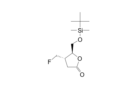 (4S,5S)-5-(TERT.-BUTYLDIMETHYLSILOXYMETHYL)-4-(FLUOROMETHYL)-TETRAHYDROFURAN-2-ONE