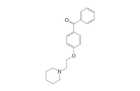 4-(PIPERIDINYLETHOXY)-BENZOPHENONE