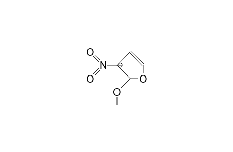 2-Methoxy-3-nitro-furan anion