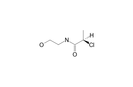 (S)-N-(2-HYDROXYETHYL)-2-CHLOROPROPIONSAUERAMID