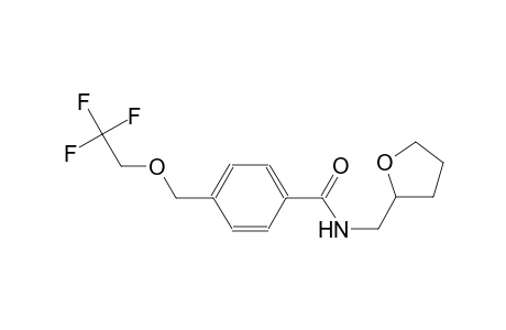 N-(tetrahydro-2-furanylmethyl)-4-[(2,2,2-trifluoroethoxy)methyl]benzamide