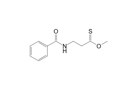 O-Methyl 3-[benzoylamino]propane-1-thioate