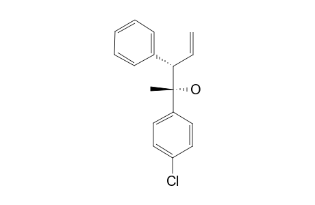 (2R*,3R*)-2-(4-CHLOROPHENYL)-3-PHENYL-4-PENTEN-2-OL