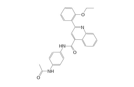 N-[4-(acetylamino)phenyl]-2-(2-ethoxyphenyl)-4-quinolinecarboxamide