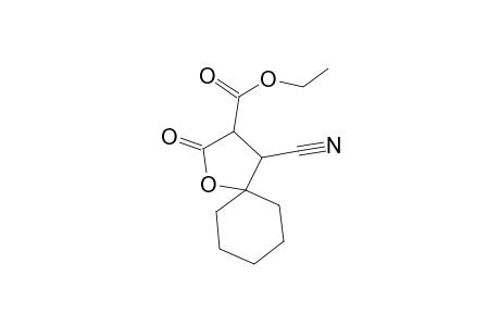 Ethyl 4-cyano-2-oxo-1-oxaspiro[4.5]decane-3-carboxylate