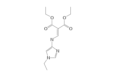 2-[(1-ETHYL-1H-IMIDAZOL-4-YLAMINO)-METHYLENE]-MALONIC-ACID-DIETHYLETHER