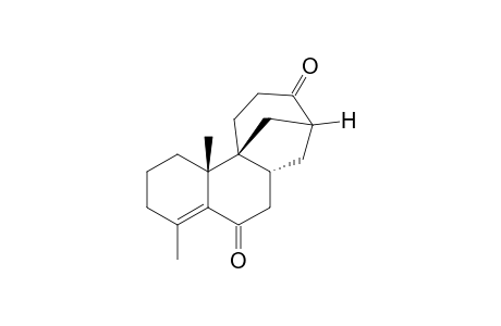 (+-)-(1S*,2R*,10R*,12R*)-2,6-Dimethyltetracyclo[10.3.1,0(1,10).0(2,7)]hexadec-6-en-8,13-dione