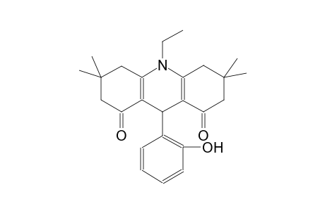 1,8(2H,5H)-acridinedione, 10-ethyl-3,4,6,7,9,10-hexahydro-9-(2-hydroxyphenyl)-3,3,6,6-tetramethyl-