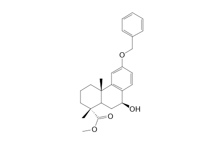 Methyl 12-Benzyloxy-7.beta.-hydroxypodocarpa-8,11,13-trien-19-oate