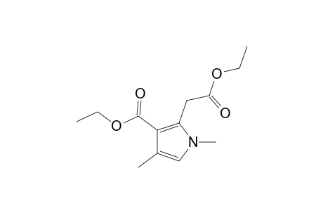 3-carboxy-1,4-dimethylpyrrole-2-acetic acid, diethyl ester